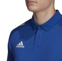 Adidas teamwear Koszulka męska adidas Condivo 20 Polo niebiesko-biała ED9237 Adidas teamwear Koszulka męska adidas Condivo 20 Polo niebiesko-biała ED9237