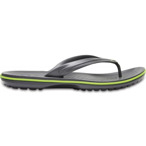 Crocs Klapki Crocs Crocband Flip grafitowo-zielone 11033 0A1 Crocs Klapki Crocs Crocband Flip grafitowo-zielone 11033 0A1