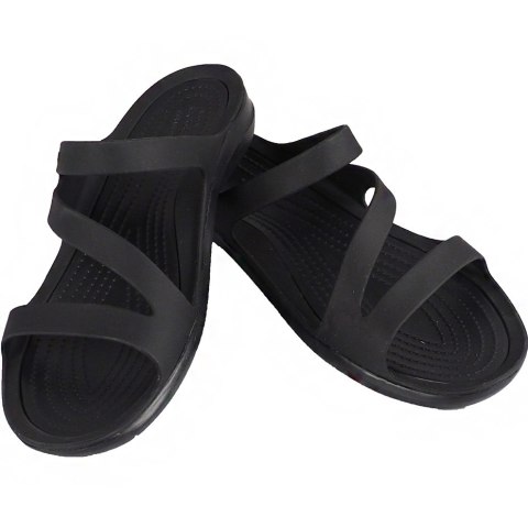 Crocs Klapki damskie Crocs Swiftwater Sandal W czarne 203998 060