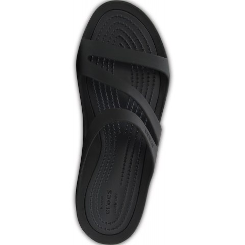 Crocs Klapki damskie Crocs Swiftwater Sandal W czarne 203998 060 Crocs Klapki damskie Crocs Swiftwater Sandal W czarne 203998 060