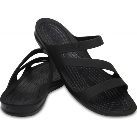 Crocs Klapki damskie Crocs Swiftwater Sandal W czarne 203998 060 Crocs Klapki damskie Crocs Swiftwater Sandal W czarne 203998 060