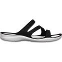 Crocs Klapki damskie Crocs Swiftwater Sandal W czarno-białe 203998 066