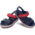 Crocs Sandały dla dzieci Crocs Crocband Sandal Kids granatowo czerwone 12856 485