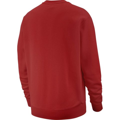 Nike Bluza męska Nike Club Crew BB czerwona BV2662 657 Nike Bluza męska Nike Club Crew BB czerwona BV2662 657