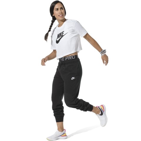 Nike Spodnie damskie Nike W Essential Pant Reg Fleece czarne BV4095 010 Nike Spodnie damskie Nike W Essential Pant Reg Fleece czarne BV4095 010