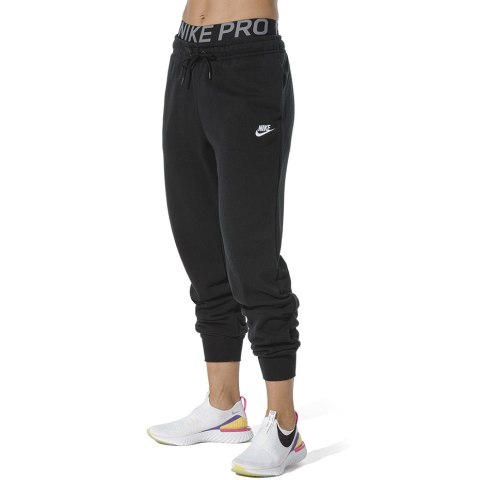 Nike Spodnie damskie Nike W Essential Pant Reg Fleece czarne BV4095 010 Nike Spodnie damskie Nike W Essential Pant Reg Fleece czarne BV4095 010