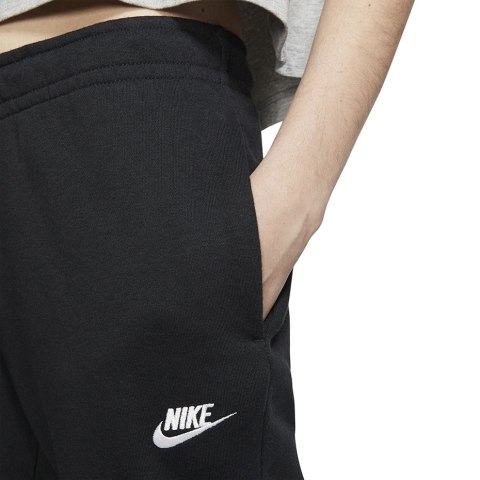 Nike Spodnie damskie Nike W Essential Pant Reg Fleece czarne BV4095 010 Nike Spodnie damskie Nike W Essential Pant Reg Fleece czarne BV4095 010