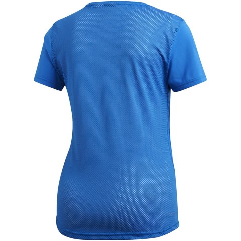 Adidas Koszulka damska adidas D2M Logo niebieska FL9230 Adidas Koszulka damska adidas D2M Logo niebieska FL9230