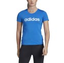 Adidas Koszulka damska adidas D2M Logo niebieska FL9230