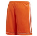 Adidas teamwear Spodenki dla dzieci adidas Squadra 17 Shorts pomarańczowe BK4775