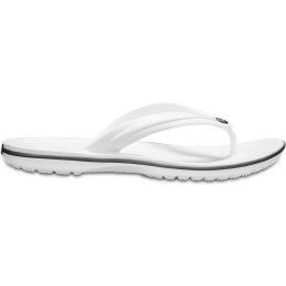 Crocs Klapki Crocs Crocband Flip białe 11033 100