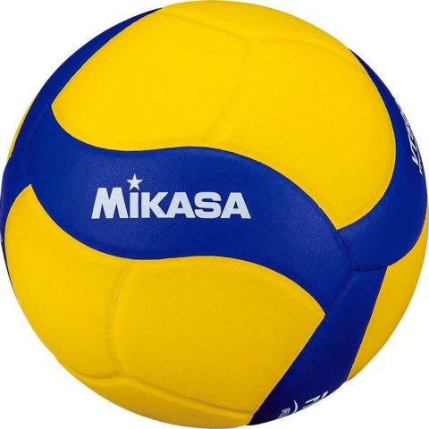 Mikasa Piłka siatkowa Mikasa VT500W żółto-niebieska Mikasa Piłka siatkowa Mikasa VT500W żółto-niebieska