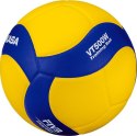 Mikasa Piłka siatkowa Mikasa VT500W żółto-niebieska Mikasa Piłka siatkowa Mikasa VT500W żółto-niebieska