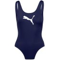 Puma Kostium kąpielowy damski Puma Swim Women Swimsuit 1P granatowy 907685 01