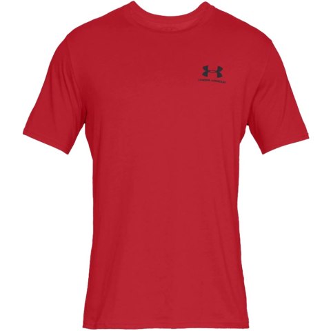 Under Armour Koszulka męska Under Armour Sportstyle Left Chest SS czerwona 1326799 600