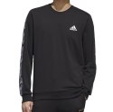 Adidas Bluza męska adidas Essentials Tape Sweatshirt czarna GD5448 Adidas Bluza męska adidas Essentials Tape Sweatshirt czarna GD5448