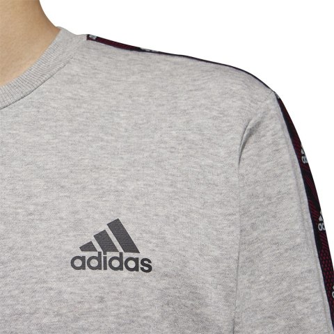 Adidas Bluza męska adidas Essentials Tape Sweatshirt szara GD5447 Adidas Bluza męska adidas Essentials Tape Sweatshirt szara GD5447