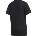 Adidas Koszulka damska adidas Essentials Linear Loose Tee czarna GL6333