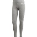 Adidas Legginsy damskie adidas Essentials 3 Stripes Tight jasnoszare FQ4123 Adidas Legginsy damskie adidas Essentials 3 Stripes Tight jasnoszare FQ4123