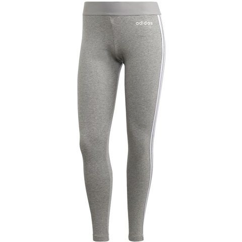 Adidas Legginsy damskie adidas Essentials 3 Stripes Tight jasnoszare FQ4123 Adidas Legginsy damskie adidas Essentials 3 Stripes Tight jasnoszare FQ4123