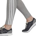 Adidas Legginsy damskie adidas Essentials 3 Stripes Tight jasnoszare FQ4123 Adidas Legginsy damskie adidas Essentials 3 Stripes Tight jasnoszare FQ4123