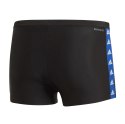 Adidas Spodenki kąpielowe męskie adidas Fitness Taper Swim Boxers czarne FS3418