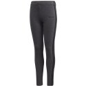 Adidas Spodnie dla dzieci adidas YG E 3S Tight ciemnoszare FQ4136