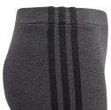 Adidas Spodnie dla dzieci adidas YG E 3S Tight ciemnoszare FQ4136