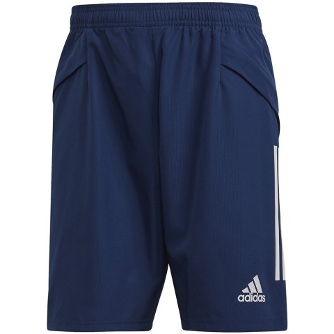 Adidas teamwear Spodenki męskie adidas Condivo 20 DT Short granatowo-białe ED9227