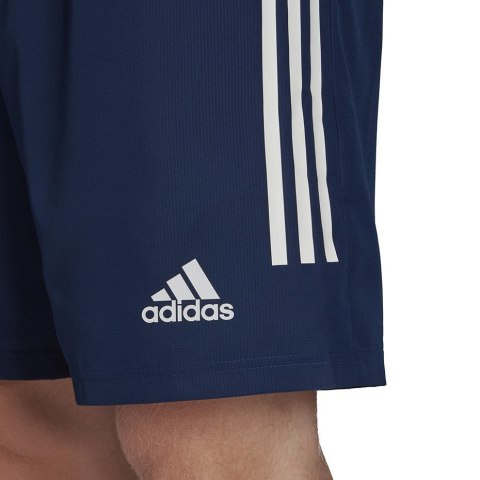 Adidas teamwear Spodenki męskie adidas Condivo 20 DT Short granatowo-białe ED9227 Adidas teamwear Spodenki męskie adidas Condivo 20 DT Short granatowo-białe ED9227