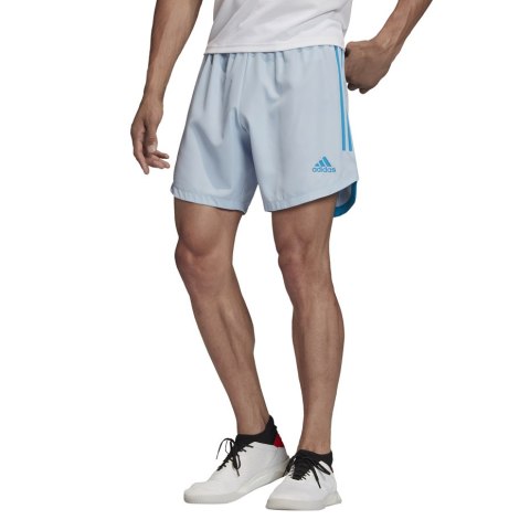 Adidas teamwear Spodenki męskie adidas Condivo 20 PB Short jasnoniebieskie FI4219 Adidas teamwear Spodenki męskie adidas Condivo 20 PB Short jasnoniebieskie FI4219
