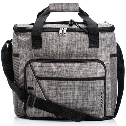 Meteor Torba termiczna Meteor Frosty szaro-czarna 74597 Meteor Torba termiczna Meteor Frosty szaro-czarna 74597