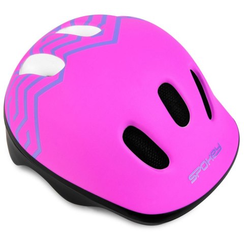 Spokey Kask rowerowy dla dzieci Spokey Strapy 1 44-48 cm różowy 927773