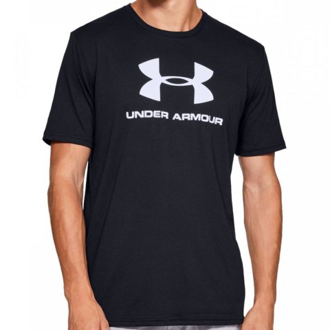 Under Armour Koszulka męska Under Armour Sportstyle Logo SS czarna 1329590 001 Under Armour Koszulka męska Under Armour Sportstyle Logo SS czarna 1329590 001