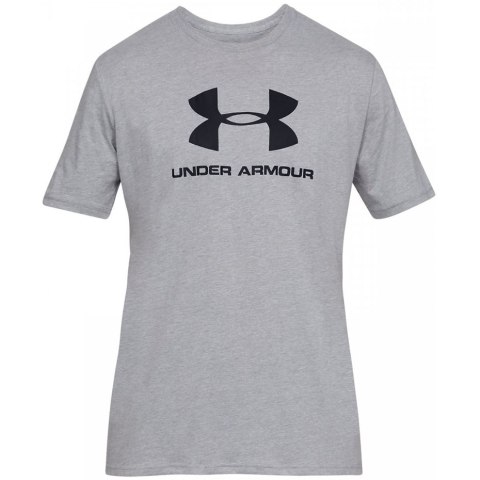 Under Armour Koszulka męska Under Armour Sportstyle Logo SS szara 1329590 036