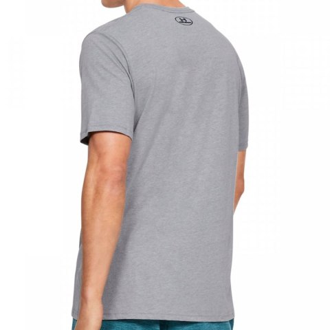 Under Armour Koszulka męska Under Armour Sportstyle Logo SS szara 1329590 036 Under Armour Koszulka męska Under Armour Sportstyle Logo SS szara 1329590 036
