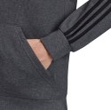 Adidas Bluza męska adidas Essentials 3 Stripes Fullzip Fleece szara DX2528