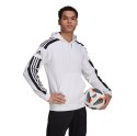 Adidas teamwear Bluza męska adidas Squadra 21 Sweat Hoody biała GT6637