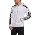 Adidas teamwear Bluza męska adidas Squadra 21 Sweat Hoody biała GT6637