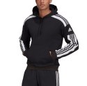 Adidas teamwear Bluza męska adidas Squadra 21 Sweat Hoody czarna GT6634