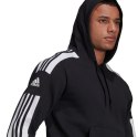 Adidas teamwear Bluza męska adidas Squadra 21 Sweat Hoody czarna GT6634