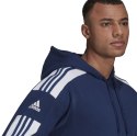 Adidas teamwear Bluza męska adidas Squadra 21 Sweat Hoody granatowa GT6636