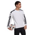 Adidas teamwear Bluza męska adidas Squadra 21 Sweat Top biała GT6641