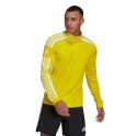 Adidas teamwear Bluza męska adidas Squadra 21 Training Top żółta GP6474