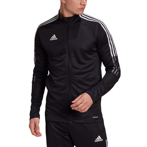 Adidas teamwear Bluza męska adidas Tiro 21 Track czarna GM7319 Adidas teamwear Bluza męska adidas Tiro 21 Track czarna GM7319