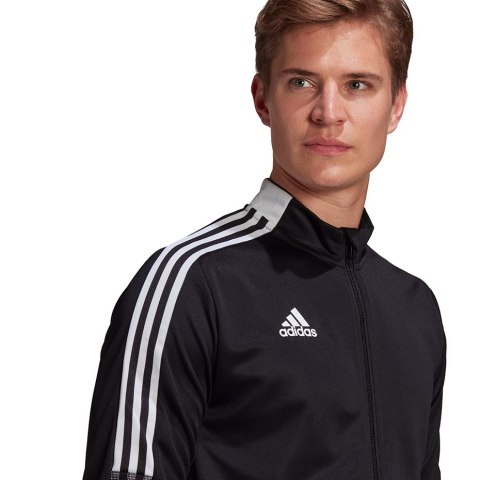 Adidas teamwear Bluza męska adidas Tiro 21 Track czarna GM7319 Adidas teamwear Bluza męska adidas Tiro 21 Track czarna GM7319