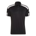 Adidas teamwear Koszulka męska adidas Squadra 21 Polo czarna GK9556