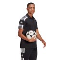 Adidas teamwear Koszulka męska adidas Squadra 21 Polo czarna GK9556