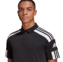 Adidas teamwear Koszulka męska adidas Squadra 21 Polo czarna GK9556