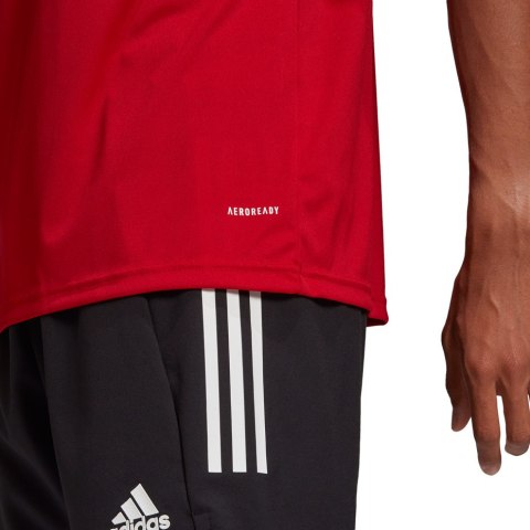 Adidas teamwear Koszulka męska adidas Squadra 21 Polo czerowna GP6429 Adidas teamwear Koszulka męska adidas Squadra 21 Polo czerowna GP6429